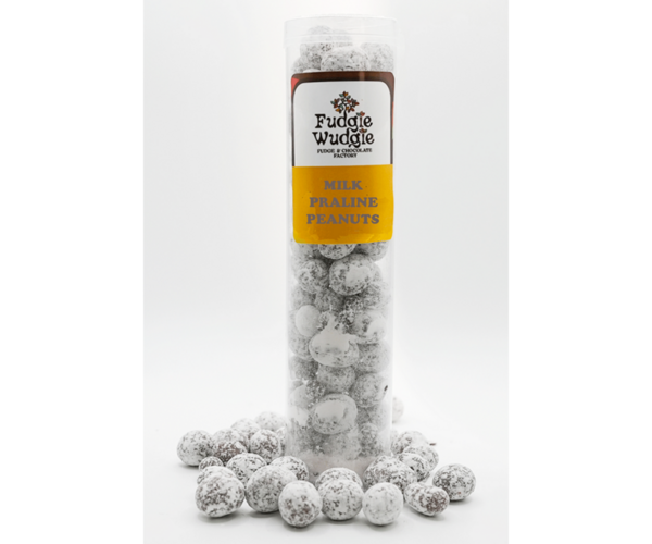 Panned Candy Tubes Praline Peanuts