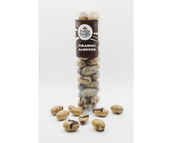 Panned Candy Tubes Tiramisu Almonds