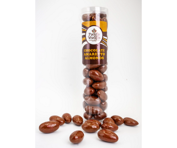 Panned Candy Tubes Chocolate Amaretto Almonds
