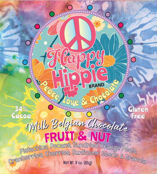 Belgian Bars Milk Belgian Chocolate Fruit & Nut