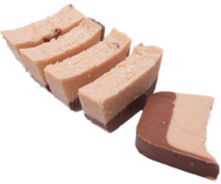 Chocolate Toasted Coconut Fudge